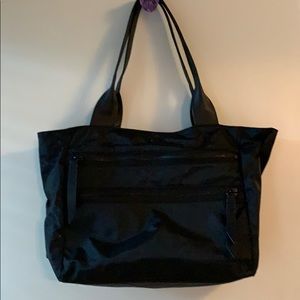 Black Nylon Frye Tote